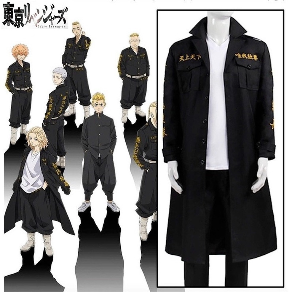 Áo Khoác Hóa Trang Nhân Vật Manjiro Sano Trong Tokyo Revenges