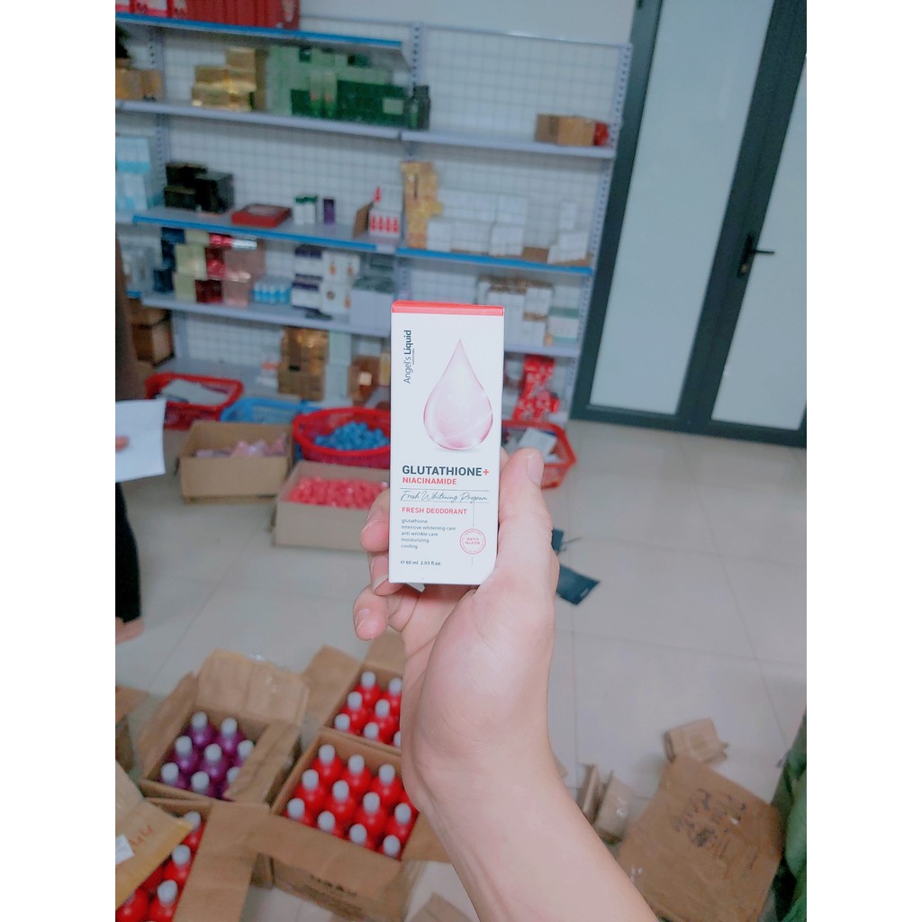 [AUTH] Lăn khử mùi Angel's Liquid Glutathione (60ml)