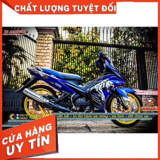 TEM TRÙM EX135 XANH TRẮNG CỰC NGẦU