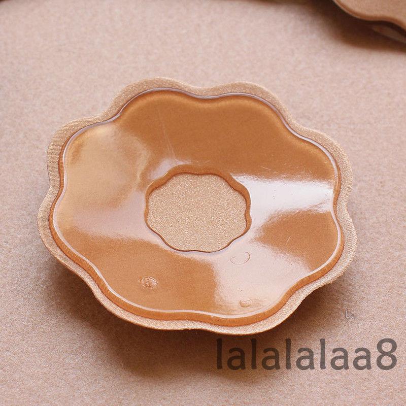 Miếng Dán Ngực Bằng Silicone Hình Tròn/Hoa Tái Sử Dụng Được Cho Nữ
