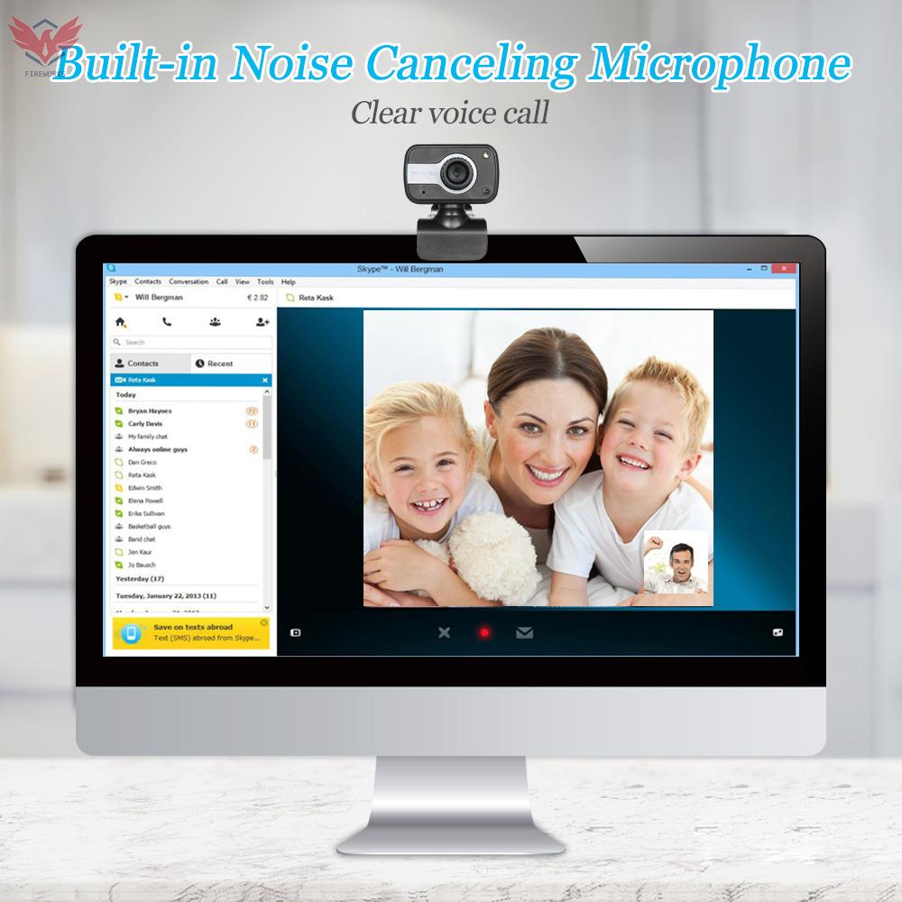 Webcam Usb 0.3 Megapixels Cho Máy Tính | BigBuy360 - bigbuy360.vn