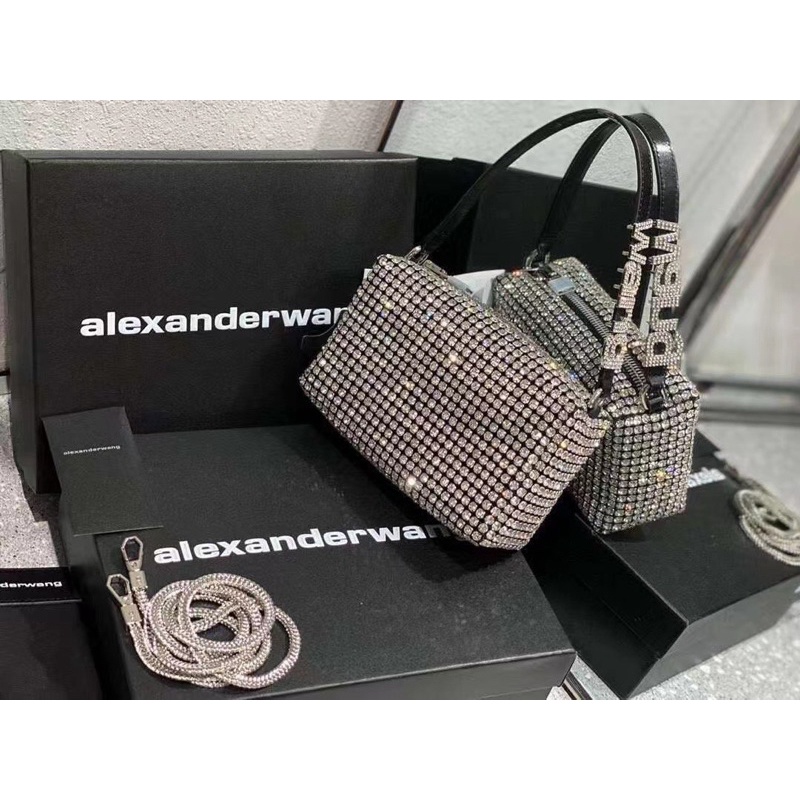 Túi kẹp nách đá W.a.n.g kèm dây đeo chéo siêu hot