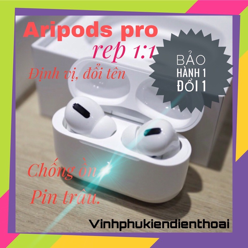 Tai Nghe Bluetooth Cao Cấp Phiên Bản Pro Định Vị, Đổi Tên, Sạc Không Dây, Dùng Cho IOS và Andro. vinhphukiendienthoai | BigBuy360 - bigbuy360.vn