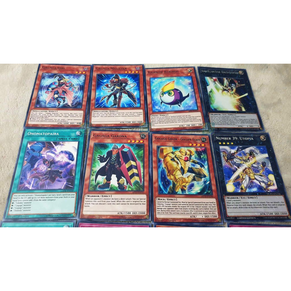 Bộ bài Yugioh - Yuma Tsukumo Deck