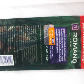 Dầu gội Romano classic "dây 14 gói"