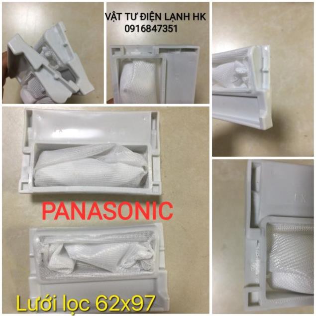 Túi lưới lọc máy giặt SHARP Panasonic Toshiba (chọn hãng, kích thước như hình)