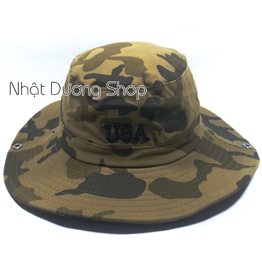 Mũ tai bèo nam size đầu rộng thoải mái nón tai bèo vành to được đóng sò cao cấp kết hợp vải cotton