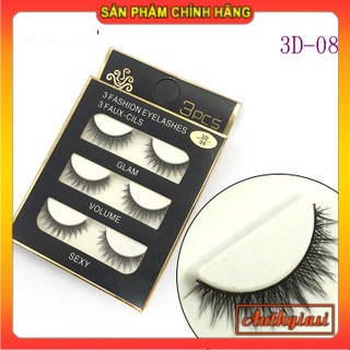 Mi chồn 3D 08 siêu hot hit thiết kế với lông chồn thật , ko gây cộm mắt