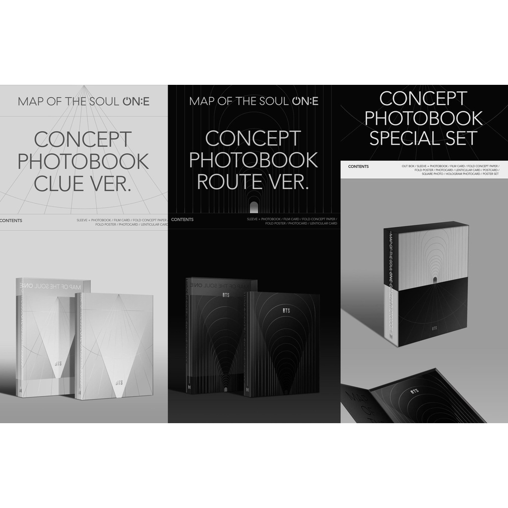(Sẵn) BTS MOTS ON:E CONCEPT PHOTOBOOK