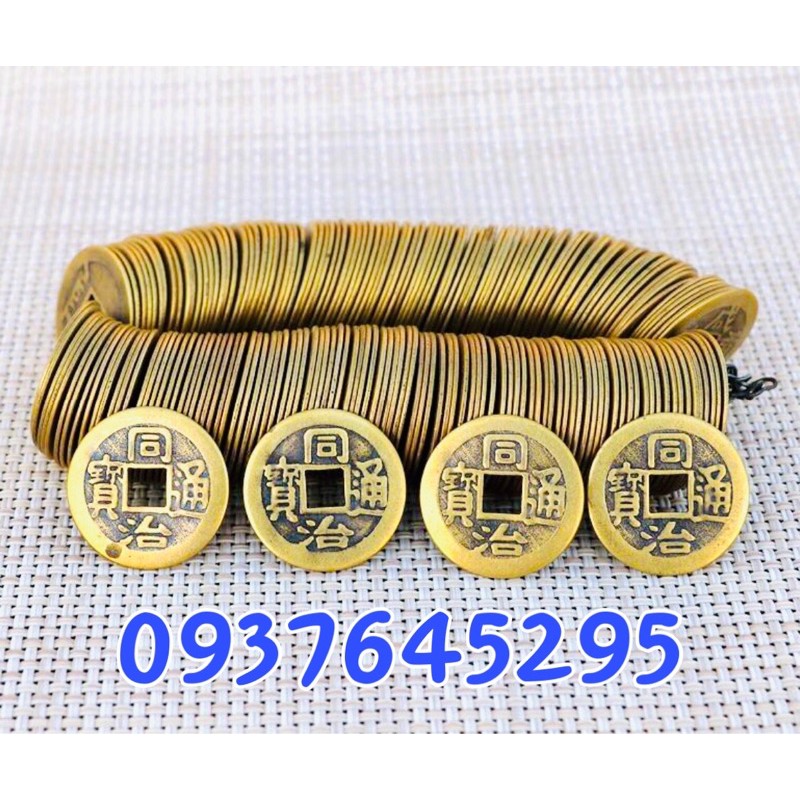 Tiền xu phong thuỷ - bộ 10 xu - tăng tài lộc | BigBuy360 - bigbuy360.vn