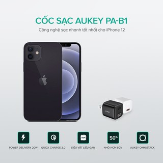 Cốc sạc Aukey 1Type-C 20W PA-B1