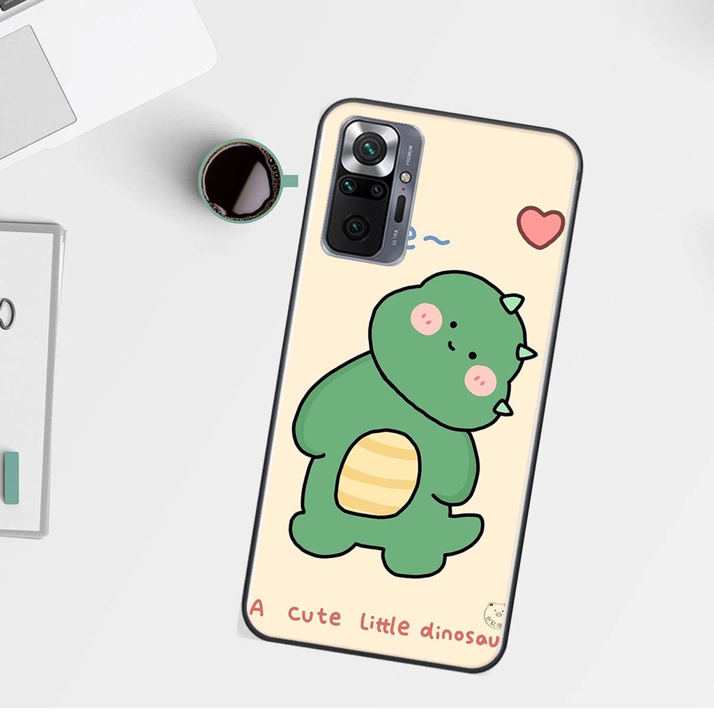 Ốp lưng Xiaomi REDMI NOTE 10 PRO in hình khủng long , gấu nâu xinh xắn, siêu cute  mà còn vô cùng RẺ -ĐẸP