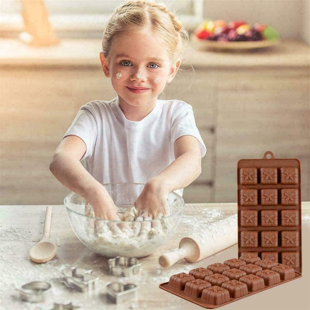 Khuôn Làm Bánh Kẹo Socola Tráng Miệng DIY