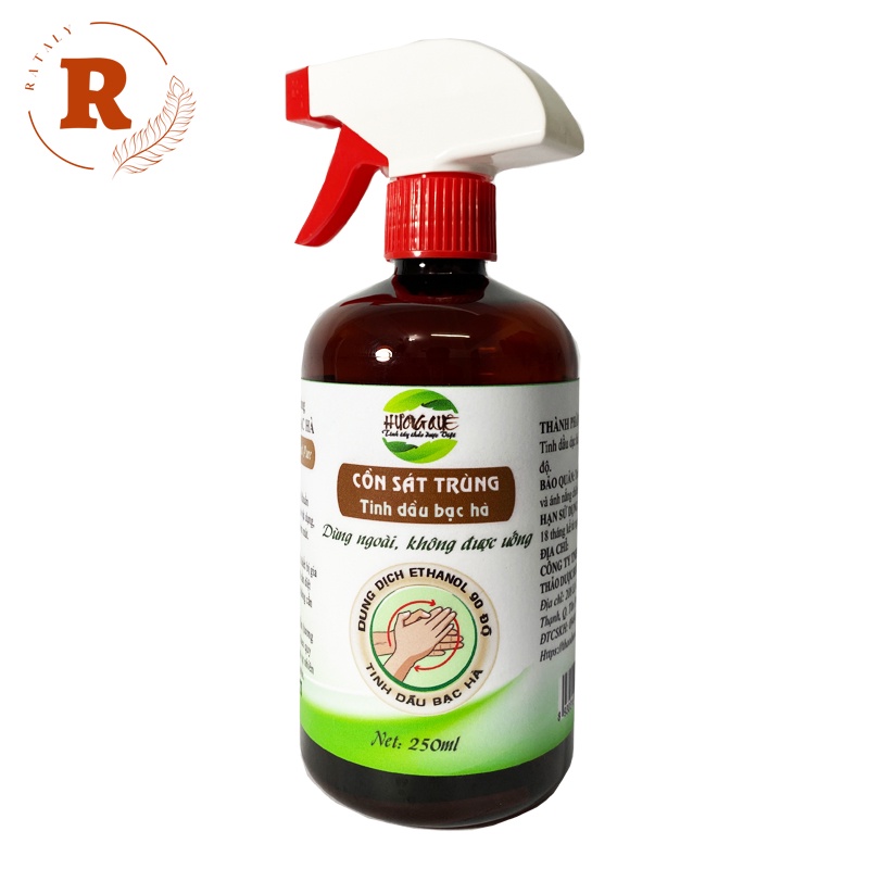 Chai Xịt Khử Khuẩn Tinh Dầu Sả Chanh - RatalyShop