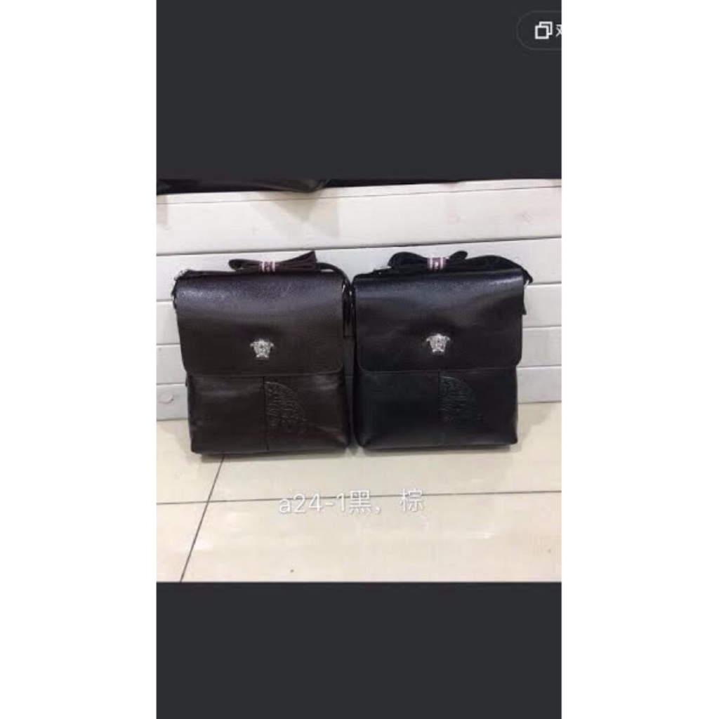 Túi da đeo chéo đựng IPAD  (đen)