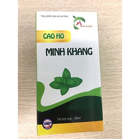 Cao Ho Minh Khang - giúp hỗ trợ giảm ho khan, ho có đờm, ho gió, các loại viêm họng hạt, viêm amidan