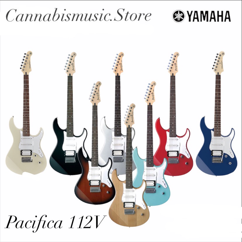 Đàn Guitar điện Yamaha Pacifica 112V- Silver,Black,Sonic Blue,Vintage White,Old Violin Sunburst,...