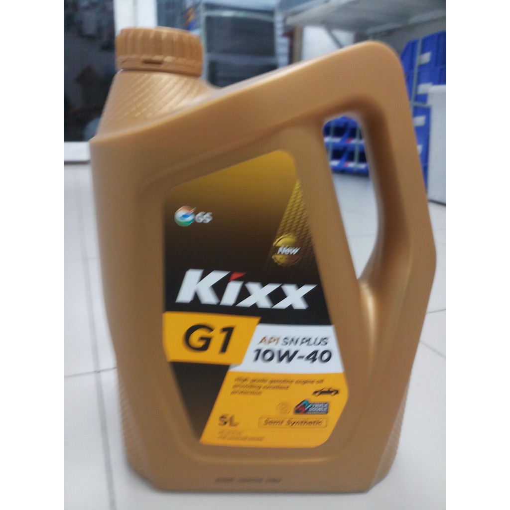 [ CAO CẤP ] Kixx G1 – Dầu động cơ xăng Kixx G1 API SN PLUS 5W30 - 10W40 ( 5L )