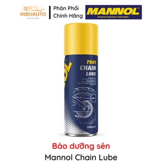 Chai xịt dưỡng sên mannol chain lube 7901 200ml