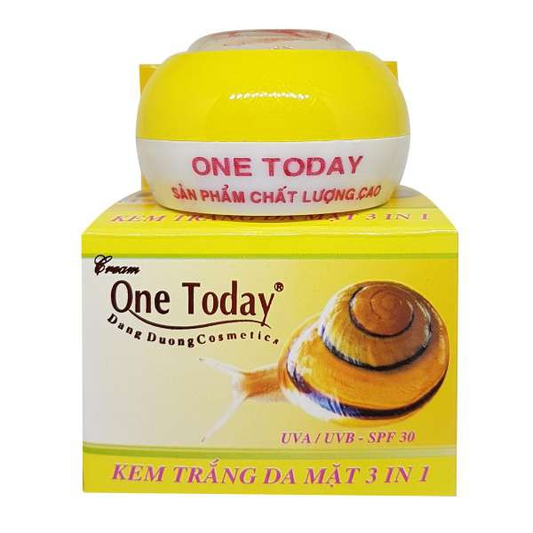 One Today Kem Trắng Da Mặt  3 in 1 5g