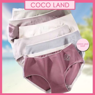 Quần lót nữ, O2 Cotton Ép Không Đường May, thông hơi, cotton, dáng basic trơn, kháng khuẩn