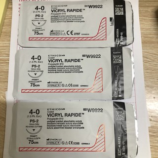 Chỉ phẫu thuật tiêu nhanh vicryl 4/0 Rapit