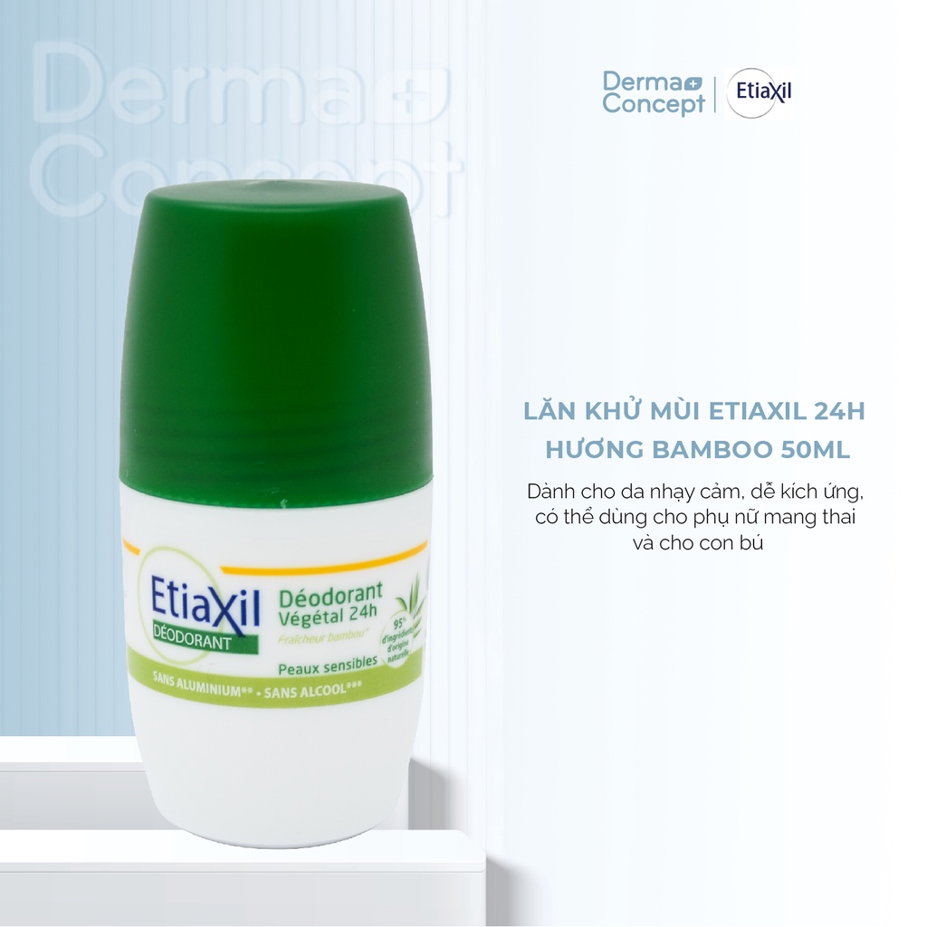 Lăn khử mùi hằng ngày Etiaxil Deodorant Roll-On 50ml