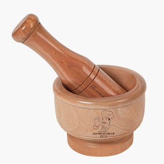 Bộ chày cối CC15 - Cối 16x15 - Chày 5,6x5,6x22 (cm)