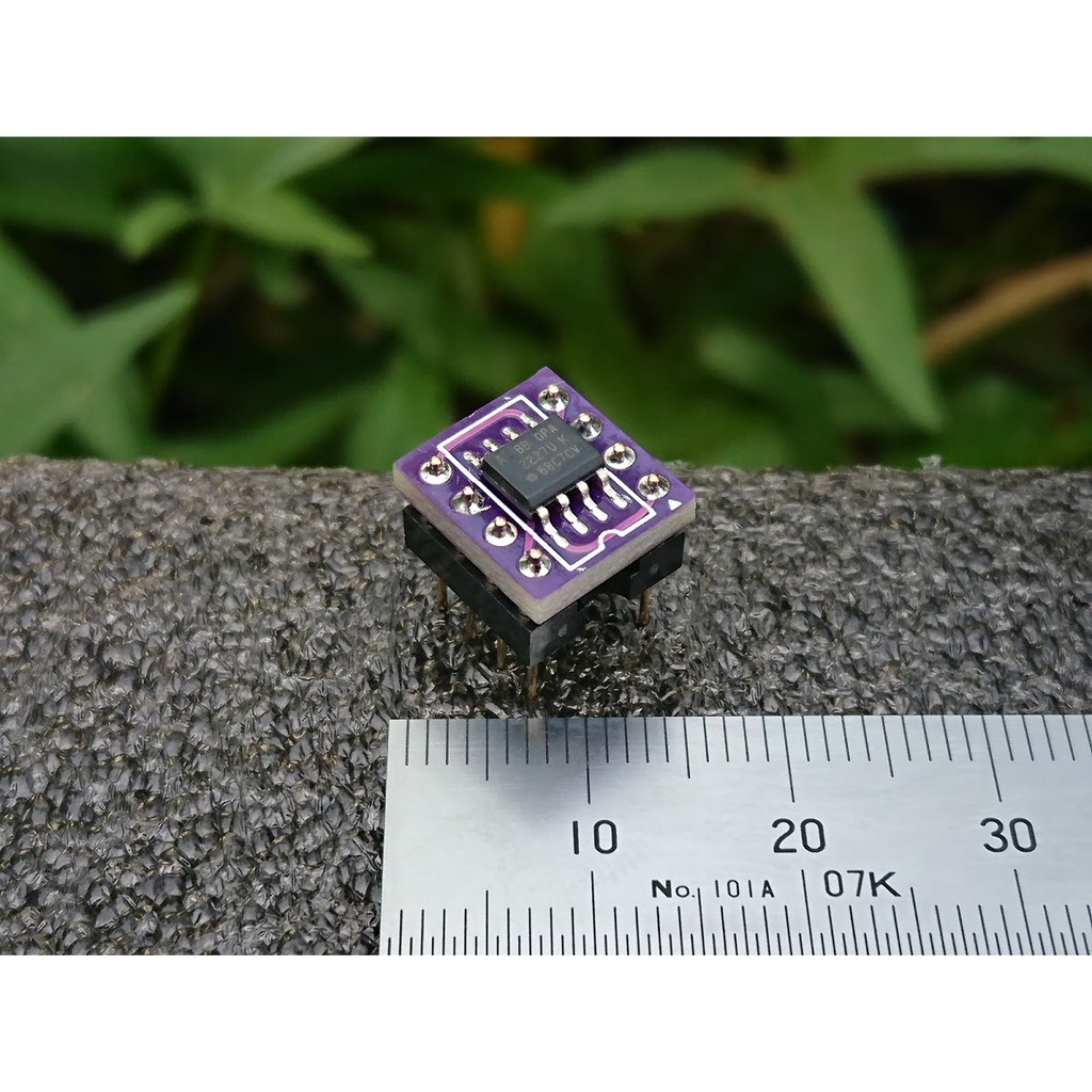 OpAmp đôi Low Noise OPA2227 OPA2227UA kèm PCB
