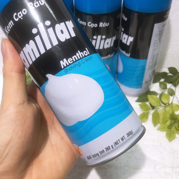 Kem cạo râu Familiar chai 360g , Bọt cạo râu Familiar