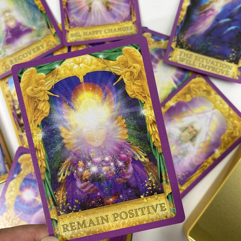 Bộ Bài Tarot Huyền Bí Hộp Sắt Cổ Điển