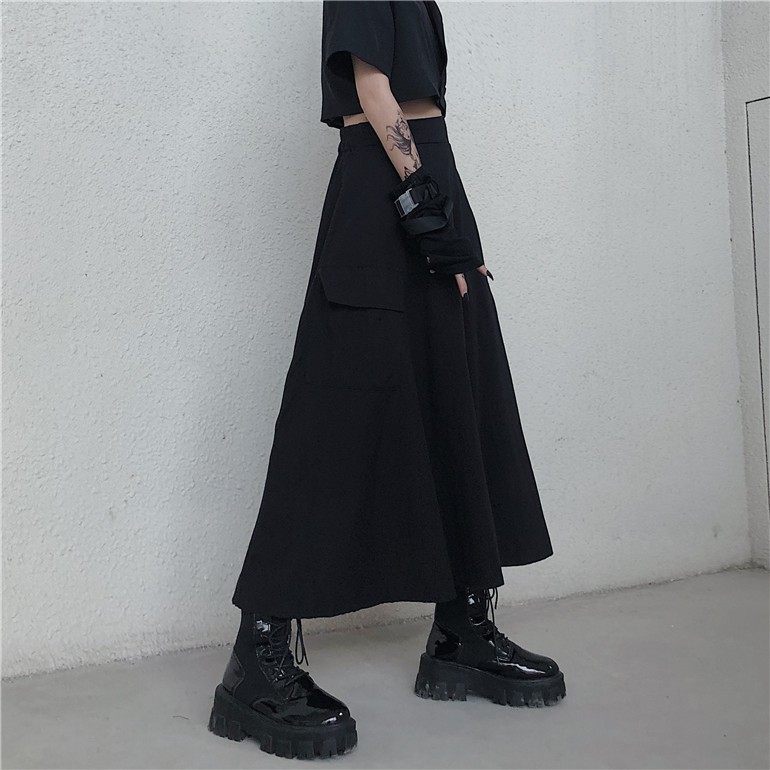 [Bán chạy] Chân váy Midi dài Ulzzang Quảng Châu VVD15 | BigBuy360 - bigbuy360.vn