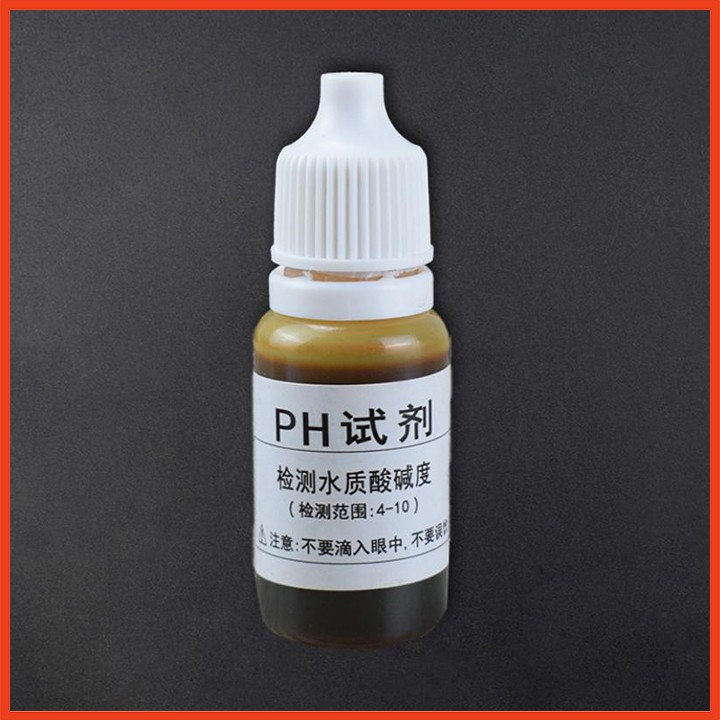 Dung dịch test pH kiểm tra nguồn nước lọ 10 ml