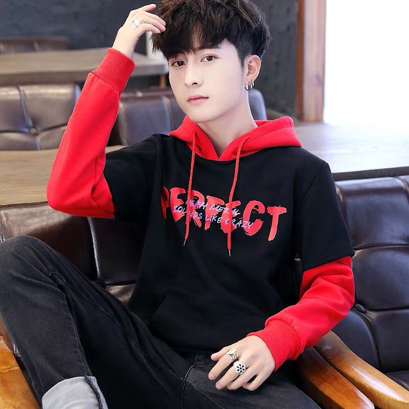 Áo Hoodie Phối Màu Cá Tính Nam Nữ Chất Đẹp Unisex | BigBuy360 - bigbuy360.vn