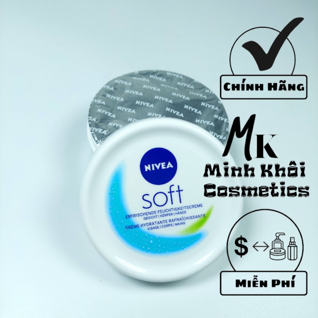 Kem dưỡng làm mềm da NIVEA Soft 200ml