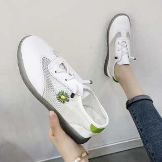 Giày thể thao lưới thêu hoa big size 35-43 kèm ản thật
