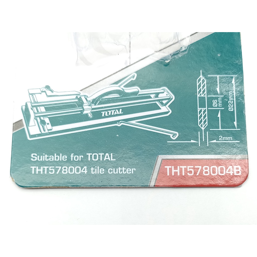 Lưỡi bàn đẩy cắt gạch Total THT578004B