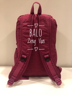 Balo Laptop KIPLING 113 dây kéo bên