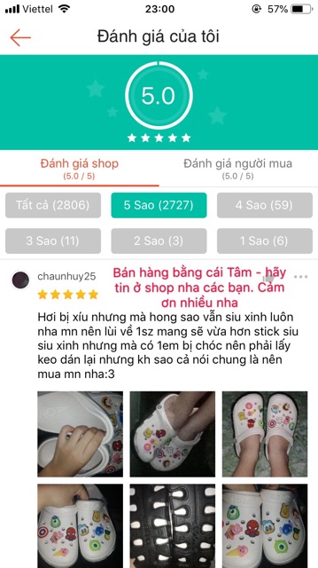 (Có sẵn/Tặng 10 sticker) Dép sục có chữ nam nữ (nhiều màu)