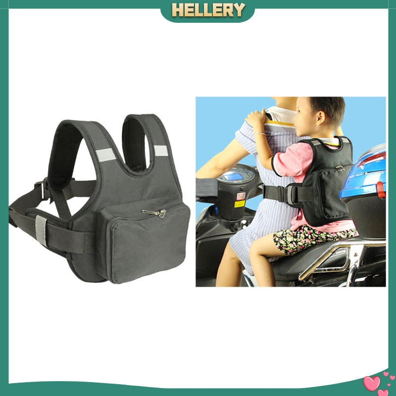 Dây Đai An Toàn Màu Đen Chống Ngã Cho Bé Khi Đi Xe Đạp