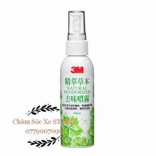 CHAI XỊT KHỬ MÙI KHÁNG KHUẨN 3M NATURAL DEODORIZER 3M 12009- 100ml- Xịt Khử Mùi 3M.