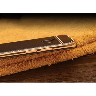 ỐP S7, S7 EDGE VIỀN VÀNG LƯNG VÂN DA