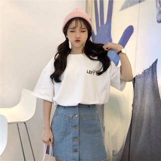 Áo tay lỡ form rộng LEFT HARI0319