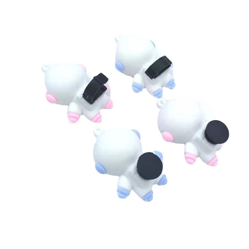 Set 2 Phụ Kiện Làm Phụ Kiện Hình Giày Búp Bê 3D Bằng PVC Mềm