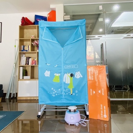 Tủ Sấy Quần Áo Song Anh, Máy Sấy Khô Quần Áo Có Điều Khiển Từ Xa 1300W- BH 12 Tháng