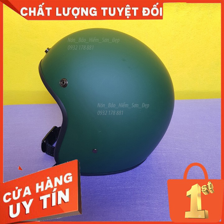 Mũ Bảo Hiểm 3/4 Đầu Chuyên Đi Phượt