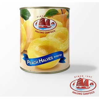 LON 480gr ĐÀO MIẾNG ngâm DBENT