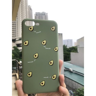 Ốp lưng IPhone 6 Plus Trơn Hình Quả Bơ
