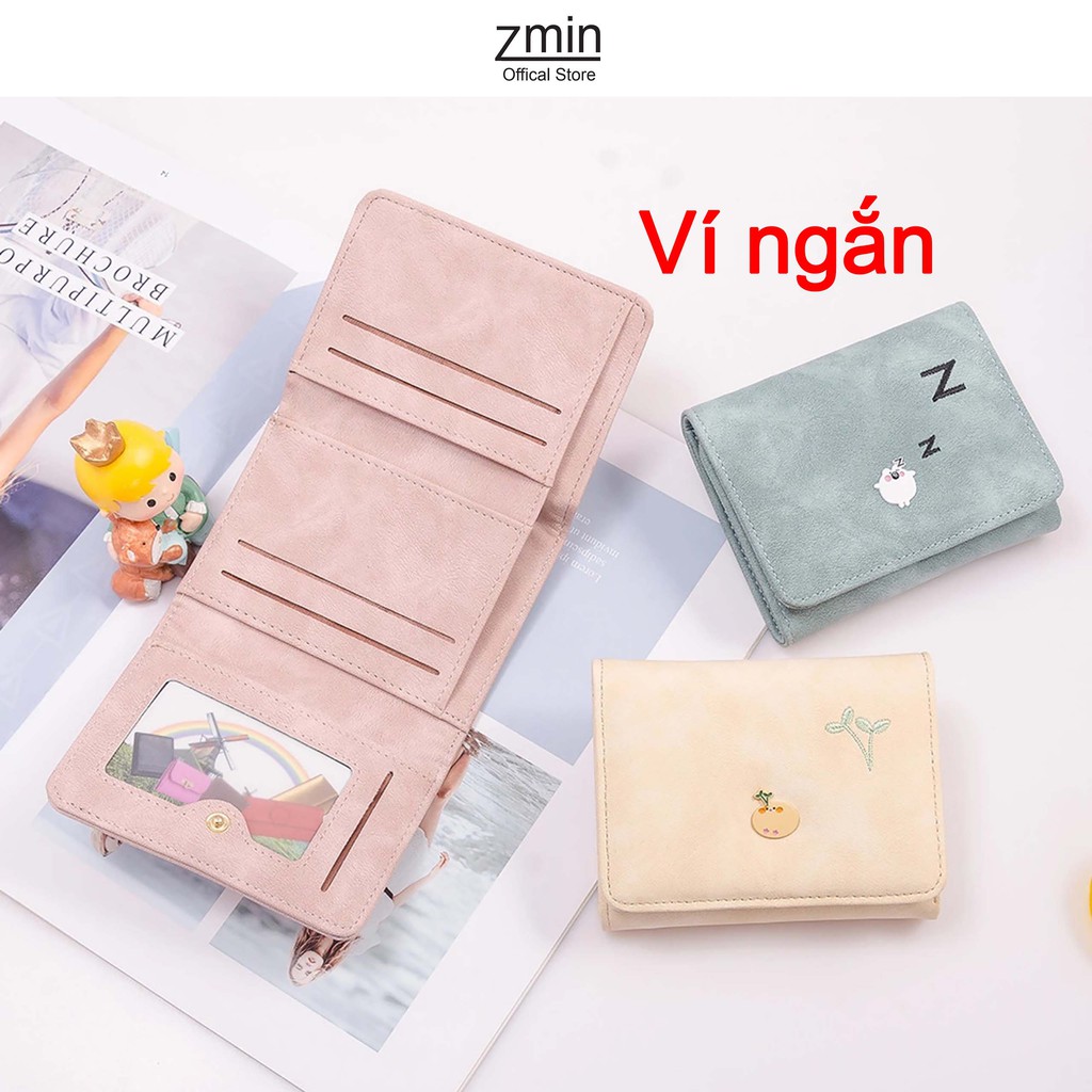 Ví nữ dài cầm tay Zmin, chất liệu cao cấp đựng vừa điện thoại - V007 | BigBuy360 - bigbuy360.vn