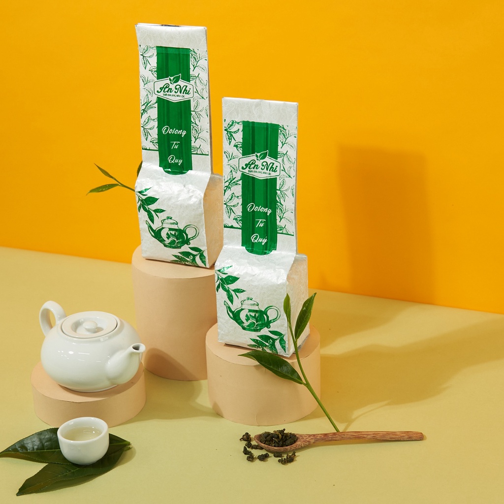 Trà ô long ( trà Oolong) Tứ Quý hút chân không 1kg - Chính hiệu An Nhi Bảo Lộc